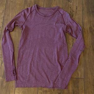 Lululemon long sleeve swiftly